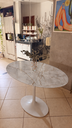 Ver imagem 2 de Mesa de Jantar Saarinen Oval 180x100cm em MDF Pietra Bronze