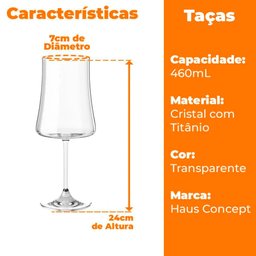 Aparelho de Fondue e Taças de Vinho 460ml Pleasure Bilzen - 5