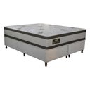 Ver imagem 2 de Cama Box Conjugado King com Colchão 193x71x203 Good Like Gazin Cr35373 Bege Marrom