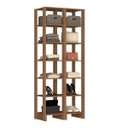 Ver imagem 1 de Closet Modulado 2 Peças 12 Prateleiras Yes Marrom/Branco