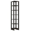 Ver imagem 3 de Closet Modulado 2 Peças 12 Prateleiras Yes Preto/Branco