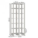 Ver imagem 2 de Closet Modulado 2 Peças 12 Prateleiras Yes Preto/Branco