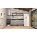 Ver imagem 2 de Gabinete Armário Cozinha Jupter Cozimax 1.80 Mt 100% Aço P/ Pia -balção 180 Cm -4 Portas- 3 Gavetas