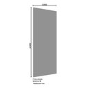 Ver imagem 2 de Painel para Edição Cozinha Belize 1,5cm Cinza - Móveis Henn