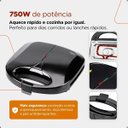 Ver imagem 3 de Sanduicheira Preta Tomate Maz 111a
