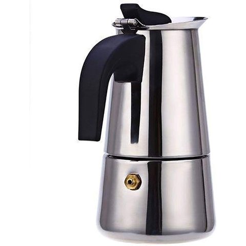 Cafeteira Italiana Aço Inox 4 Xícaras 200 Ml
