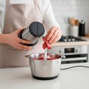 Ver imagem 5 de Triturador Alimentos Elétrico 2l Aço Inox 4 Lâminas em Inox e 2 Velocidades - 220v