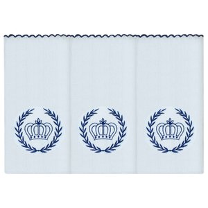 Jogo de Fralda de Ombro Realeza:realeza Marinho