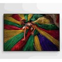 Ver imagem 2 de Quadro Artesão Secando Tapetes Tradicionais Medidas 120x80 Cm Impressão Adesivo Fotográfico
