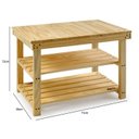 Ver imagem 4 de Kit 4 Armários Multiuso em Madeira Maciça