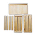 Ver imagem 5 de Kit 4 Armários Multiuso em Madeira Maciça