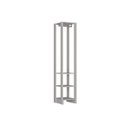 Ver imagem 3 de Closet Modulado 2 Peças 2 Cabideiros e 6 Nichos Yes Branco