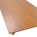 Ver imagem 7 de Mesa de Jantar Dubai 6 Lugares Retangular Laminado Cinamomo Amêndoa