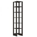 Ver imagem 4 de Guarda-Roupa Modulado Closet 2 Peças 12 Nichos Yes Preto