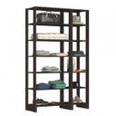 Ver imagem 1 de Guarda-Roupa Modulado Closet 2 Peças 12 Nichos Yes Preto
