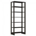 Ver imagem 3 de Guarda-Roupa Modulado Closet 2 Peças 12 Nichos Yes Preto