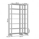 Ver imagem 2 de Closet Modulado 2 Peças 12 Nichos Yes Branco