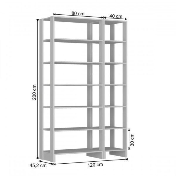 Closet Modulado 2 Peças 12 Nichos Yes  - 2