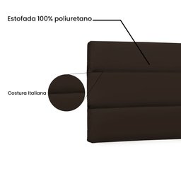 Painel de Cama 140cm Greta Suede - Lucadi Home - 3