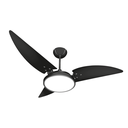 Ver imagem 1 de Ventilador de Teto Maragogi LED 6500K Preto Com 3 Pás de MDF 220V+Controle Ventex