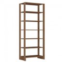 Ver imagem 3 de Guarda-Roupa Modulado Closet 2 Peças com 12 Nichos Yes Marrom
