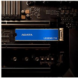 Gravador Ssd 512gb Nvme M.2 2280 Adata Azul Real com Acabamento Dourado - 2