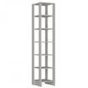 Ver imagem 4 de Closet Modulado 2 Peças com 1 Cabideiro 3 Gavetas e 7 Nichos Yes 