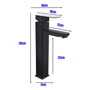 Ver imagem 2 de Torneira Banheiro Cuba Pia Misturador Quente/frio Inox Fc-99