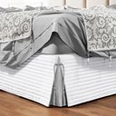 Ver imagem 1 de Saia Cama Box Queen Stylle 200 Fios Matelado Branca