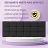 Cabeceira Pendente Cama Box Queen Luna 160 cm - Preto - 4