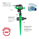 Ver imagem 2 de Aspersor de Impacto Setorial 360° Longo Alcance Durín