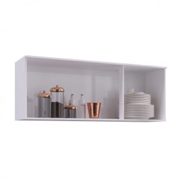 Armário Aéreo de Cozinha 3 Portas 120cm Joy Decibal Móveis - 3 Armário Aéreo de Cozinha 3 Portas 120cm Joy Decibal Móveis - 3