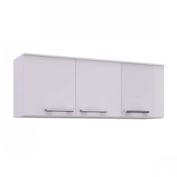 Armário Aéreo de Cozinha 3 Portas 120cm Joy Decibal Móveis - 1 Armário Aéreo de Cozinha 3 Portas 120cm Joy Decibal Móveis - 1