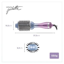 Escova Secadora By Juliette Mondial Rosa e Azul Bivolt ESJU03 - 7