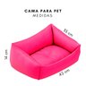 Cama Pet Cachorro Gato Pequeno Rosa Recaregando As Energias:Rosa - 4