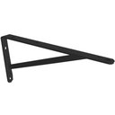 Ver imagem 1 de Mão Francesa Reforçada 40 Cm Preta - Mfr-250400-pr - Multivisão Multivisao