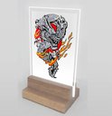 Ver imagem 2 de Abajur e Luminária Decoração Dragão 3