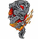 Ver imagem 3 de Abajur e Luminária Decoração Dragão 3