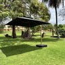 Ombrelone Guarda Sol Premium Aluminio Preto 3,0 X 3,0 C/ Base em 100l - 7