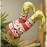 Pernas Duende Natal Movimenta Enfeite Arvore Natalina Decoraçao Casa Loja Shopping Vitrine Janela Fe - 6