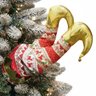 Pernas Duende Natal Movimenta Enfeite Arvore Natalina Decoraçao Casa Loja Shopping Vitrine Janela Fe - 4