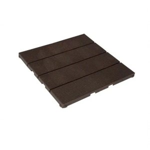 Deck Modular Plástico Eko Wood Cacau