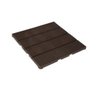 Deck Modular Plástico Eko Wood Cacau - 1