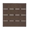 Deck Modular Plástico Eko Wood Cacau - 2