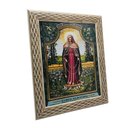 Ver imagem 2 de Quadro Nossa Senhora das Lágrimas com Moldura 30 cm x 25 cm FORNECEDOR 55 45 NS das Lágrimas - PP