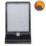 Refletor de Parede Solar Ry 36 Leds Preto - 1