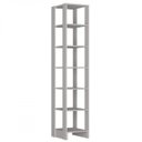 Ver imagem 4 de Closet Modulado 2 Peças 1 Cabideiro e 9 Nichos Yes 