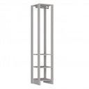 Ver imagem 3 de Closet Modulado 2 Peças 1 Cabideiro e 9 Nichos Yes Branco/Marrom
