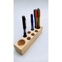 Ver imagem 4 de Porta Lápis e Caneta de Madeira Rustica