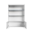 Ver imagem 4 de Estante Cristal 2 Prateleiras de Vidro 2 Portas Classe Glass P&C ArteMobili